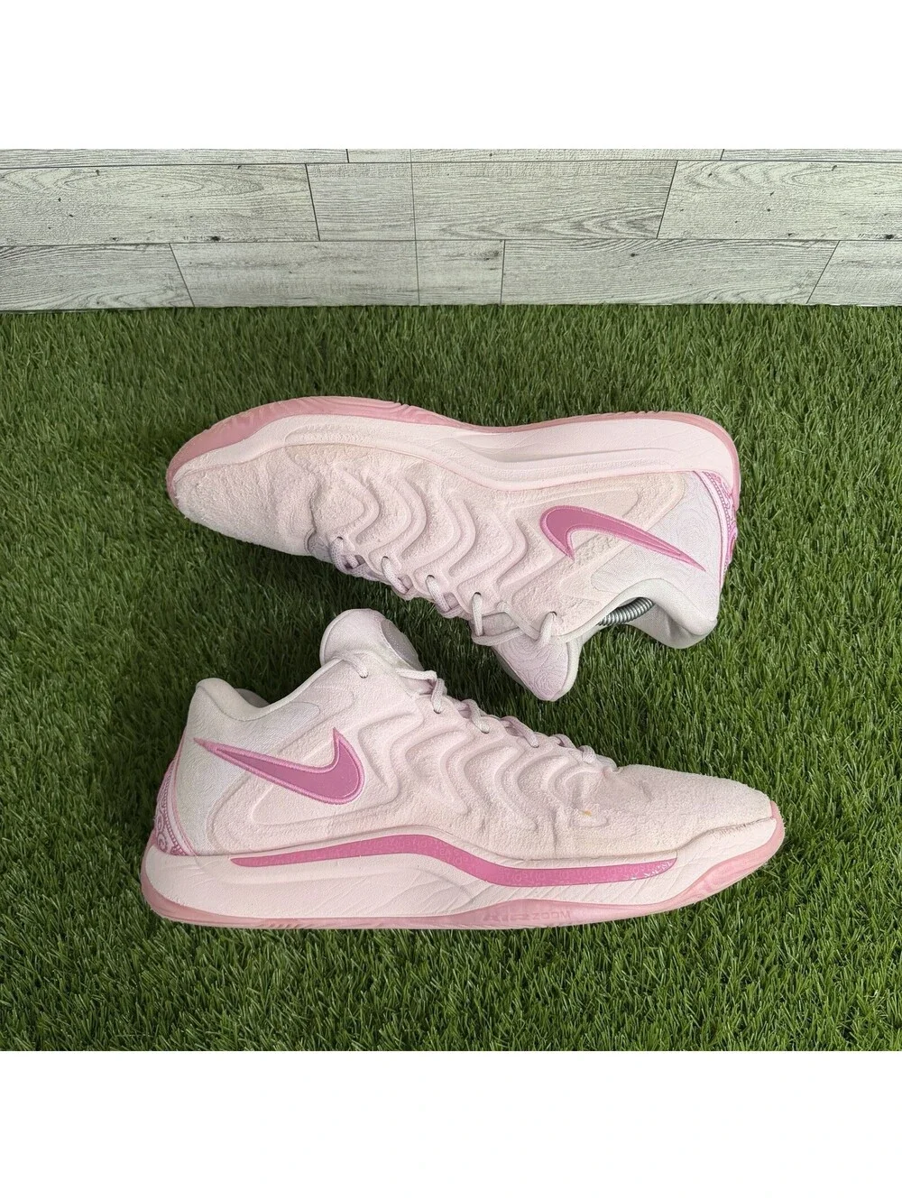 Nike KD 17 NRG Aunt Pearl Pink Low Top Lace-Up  Sneakers FZ1518-600 2024 Size 11